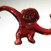 red glass barrel monkey