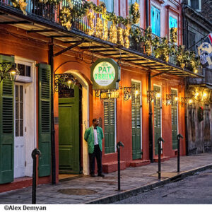 Pat O'Brien's tavern.