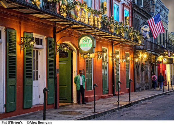 Pat O'Brien's tavern.