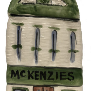 ceramic plauque of McKenzies in New Orleans.