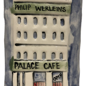 Palace Cafe Ceramic Plaque.
