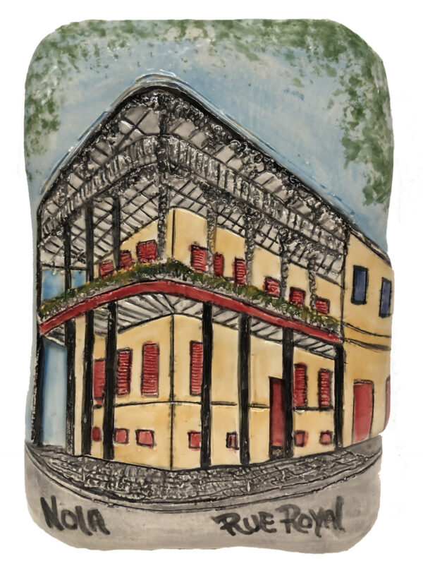 buy this Rue Royal Ceramic Plaque