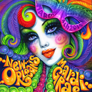 Mardi Gras Poster from 2014.