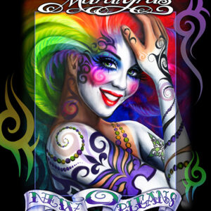 Mardi Gras poster from 2016.