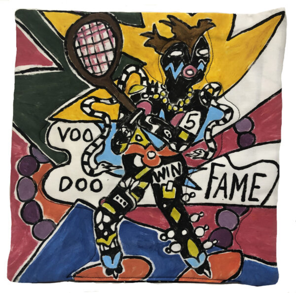 front of VooDoo-Win-Fame Potholder.