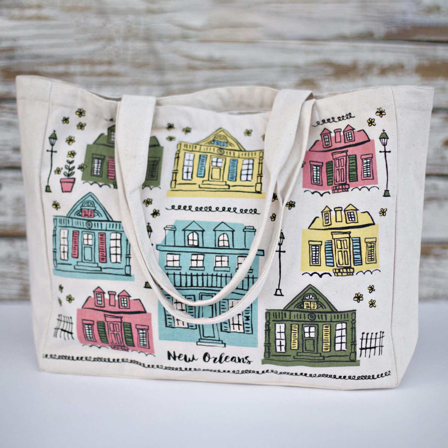 Tote Bag Creole Cottage