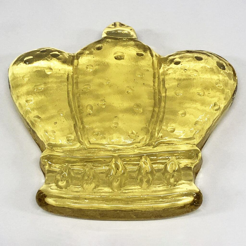 Crown Glass Paperweight