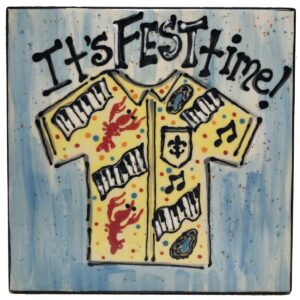 It's Fest Time! ceramic tile