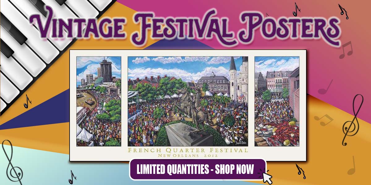 Vintage Festival Posters - Limited Quantity shop now