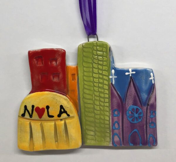 NOLA Skyline Ornament