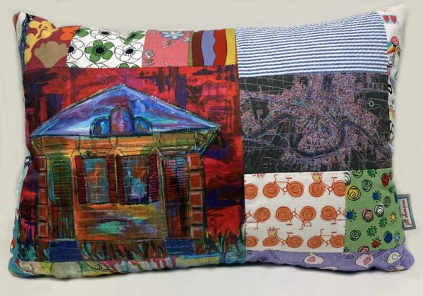 Patchwork Pillow by Jill Shampine