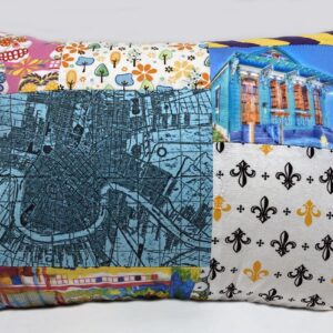 Patchwork Pillow by Jill Shampine