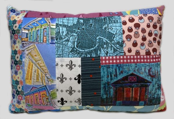 Patchwork Pillow by Jill Shampine