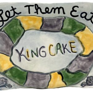 King Cake plaque - version 2