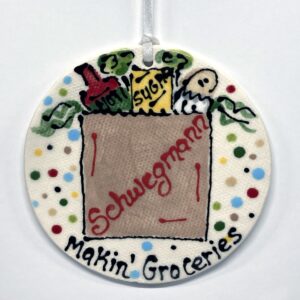 Makin' Groceries ornament by PD New Orleans Creations