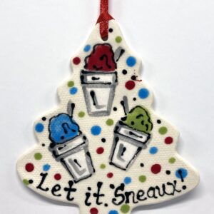 Let it Sneaux Ornament