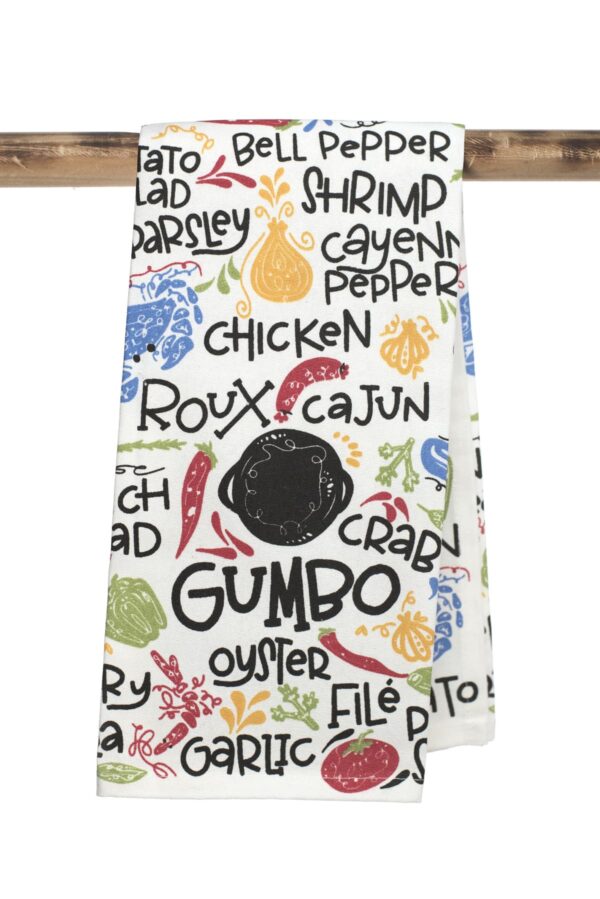 Gumbo Kitchen Towel.