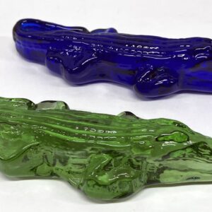 Glass Alligators by Mitchell Gaudet of Studio Inferno.