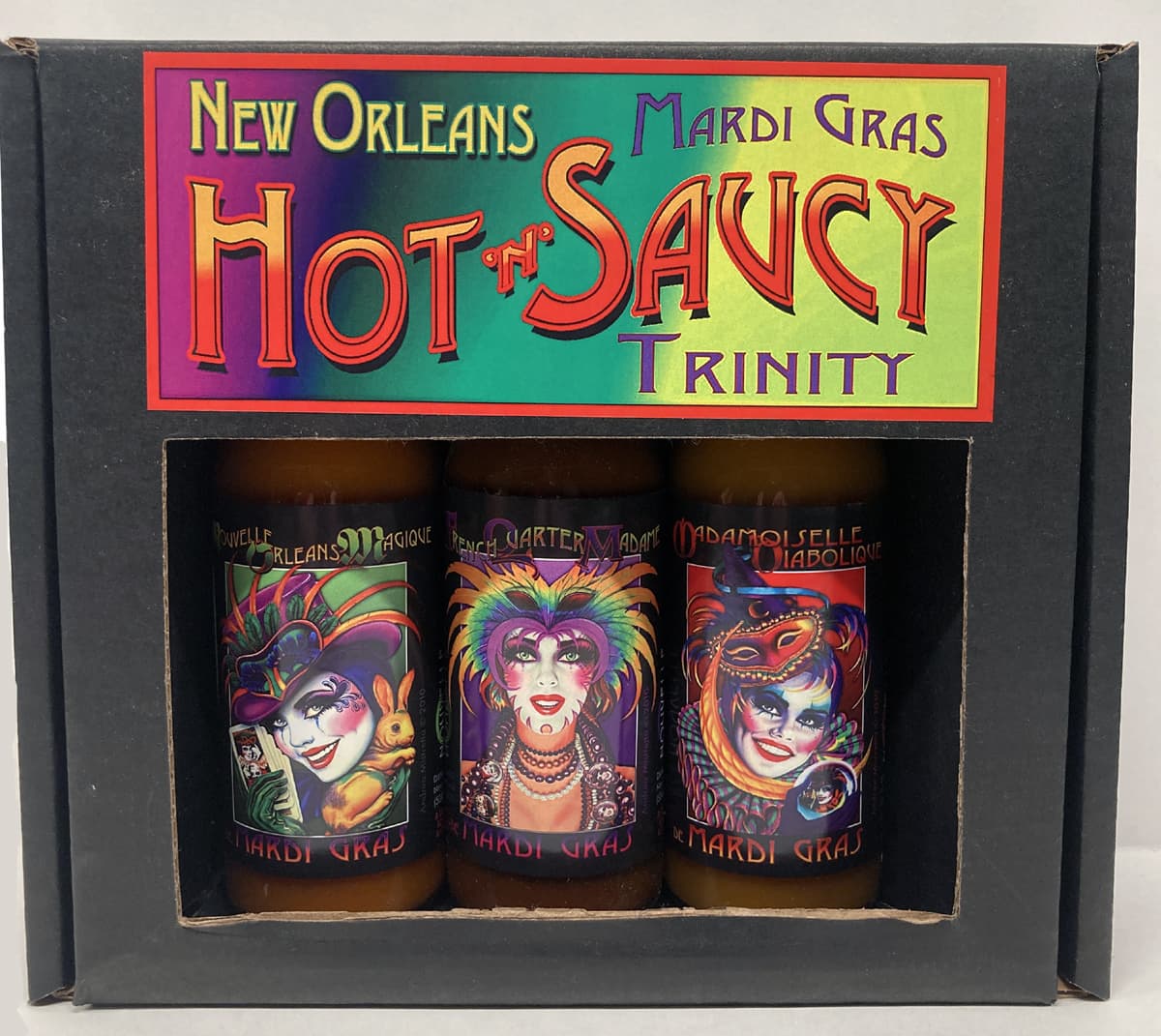 Three Louisiana Hot Sauce Bottles Tile Made With Original Art 