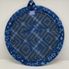 New Orleans' water meter inspired Potholders named for NOLA neighborhoods by Tracy Thomson of Kabuki Designs.