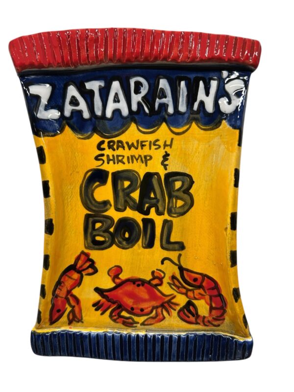 Crab Boil Ceramic Spoon Rest by Katie Baldwin