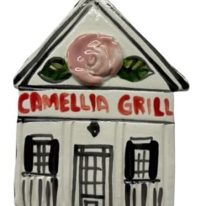 Camellia Grill ceramic ornament by Katie Baldwin