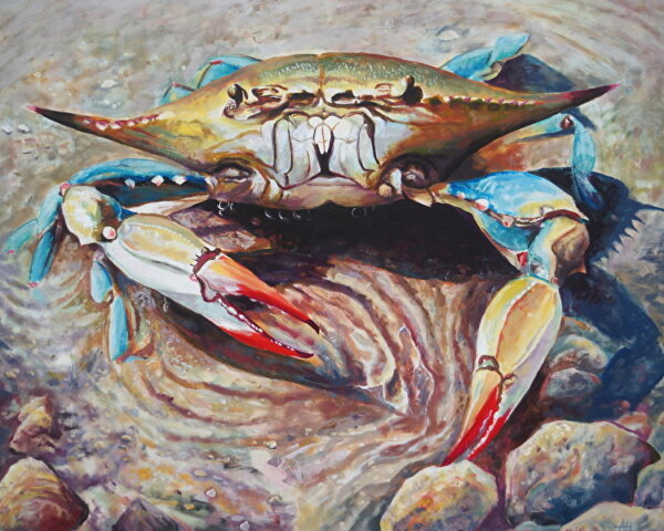 The Big One matted print by Adam Hall