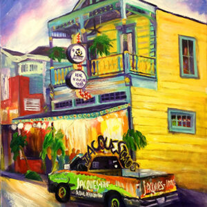 Jacques-Imo's matted print by Adam Hall.