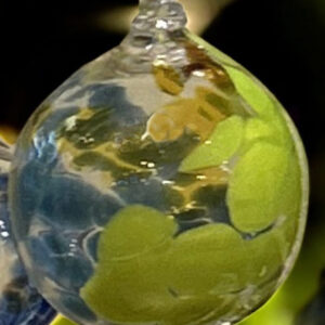 Hand Blown Glass Ball by Juli Juneau