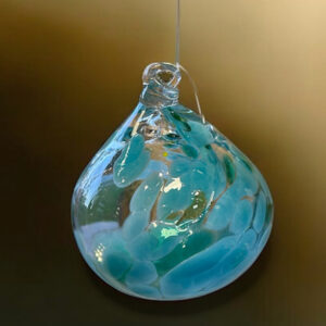 Hand Blown Glass Ball by Juli Juneau