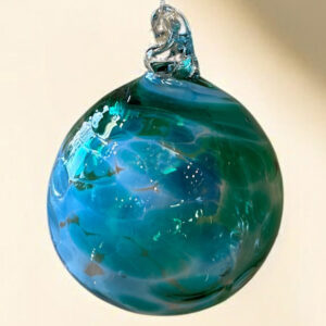 Hand Blown Glass Ball by Juli Juneau