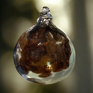 Hand Blown Glass Ball by Juli Juneau