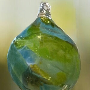 Hand Blown Glass Ball by Juli Juneau