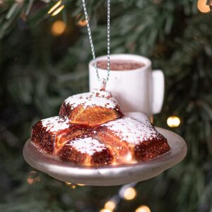 Festive Ornament - Coffee & Beignets