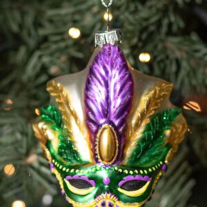 Festive Ornament - Mardi Gras Mask