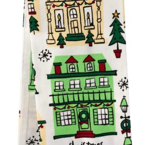 Christmas in New Orleans Tea Towel