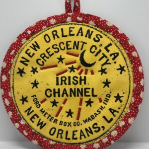 Hand sewn potholder by Tracy Thomson