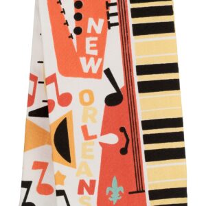 New Orleans Jazz Tea Towel