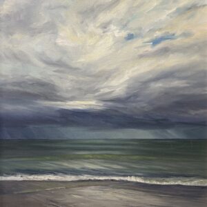 Storm Front original painting on canvas by Mary Loftus.