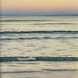 Soft Evening original painting on canvas by Mary Loftus.
