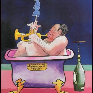 Bourbon Street Blues print by Leo Meiersdorff